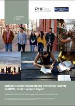 Student Alcohol Research and Prevention Activity (SARPA): Final Research Report